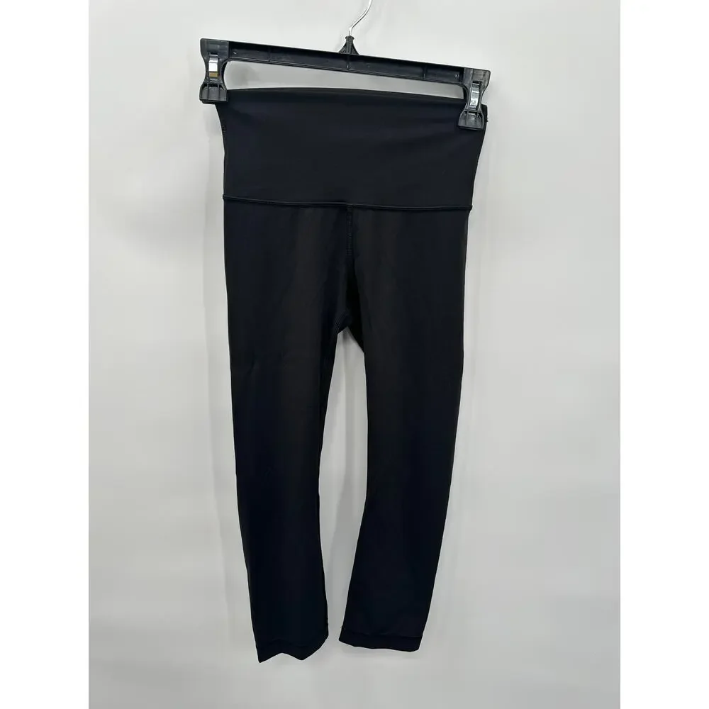 LULULEMON Wunder Under Crop (Hi-Rise) *Full-On Luxtreme 21" in Black  // 2 - Picture 4 of 8